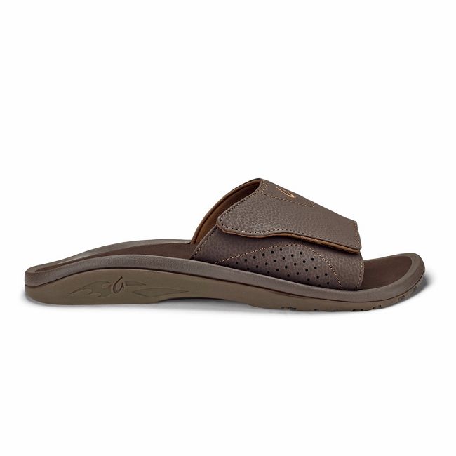 Olukai Men's Nalu Slide - Dark Java US831-745